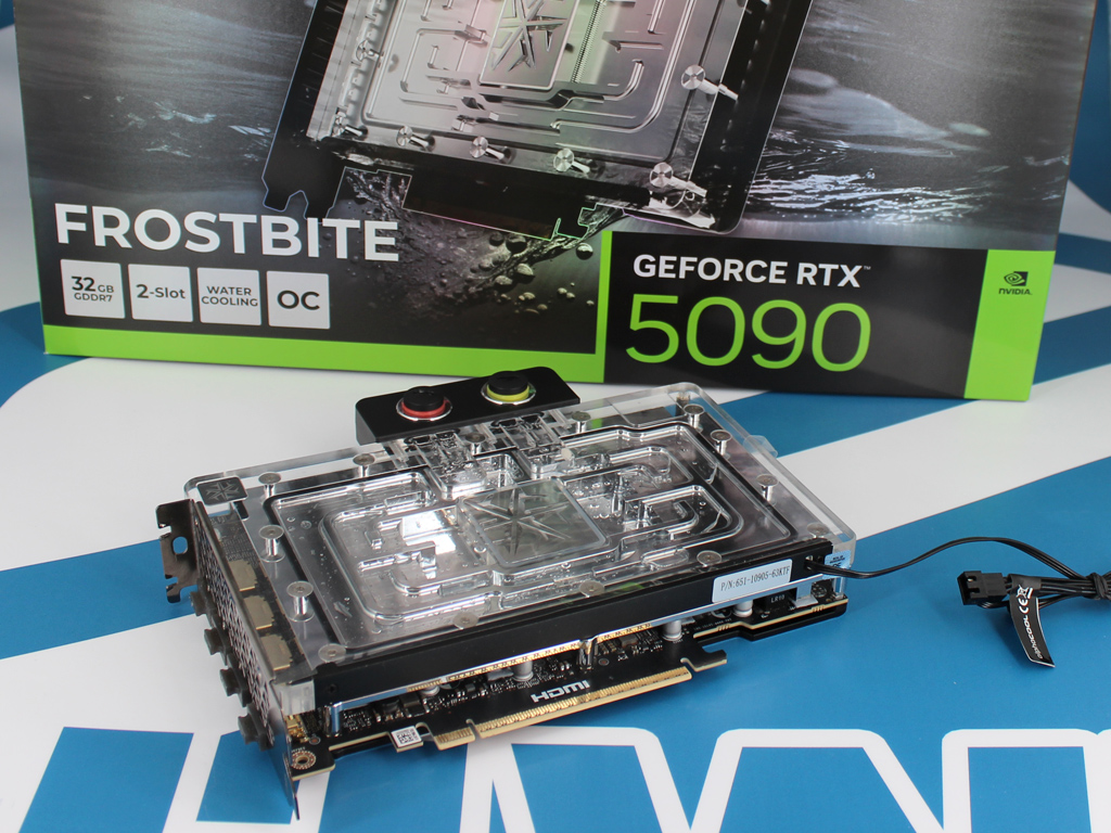 INNO3D RTX 5090 iCHILL Frostbite im Test